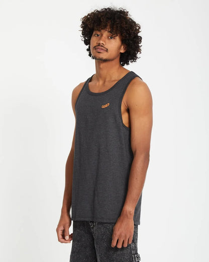 VOLCOM PISTOL TANK TOP HEATHER BLACK