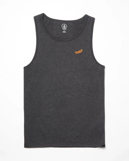  VOLCOM PISTOL TANK TOP HEATHER BLACK