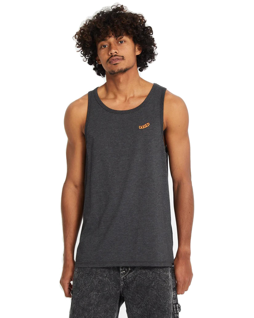  VOLCOM PISTOL TANK TOP HEATHER BLACK