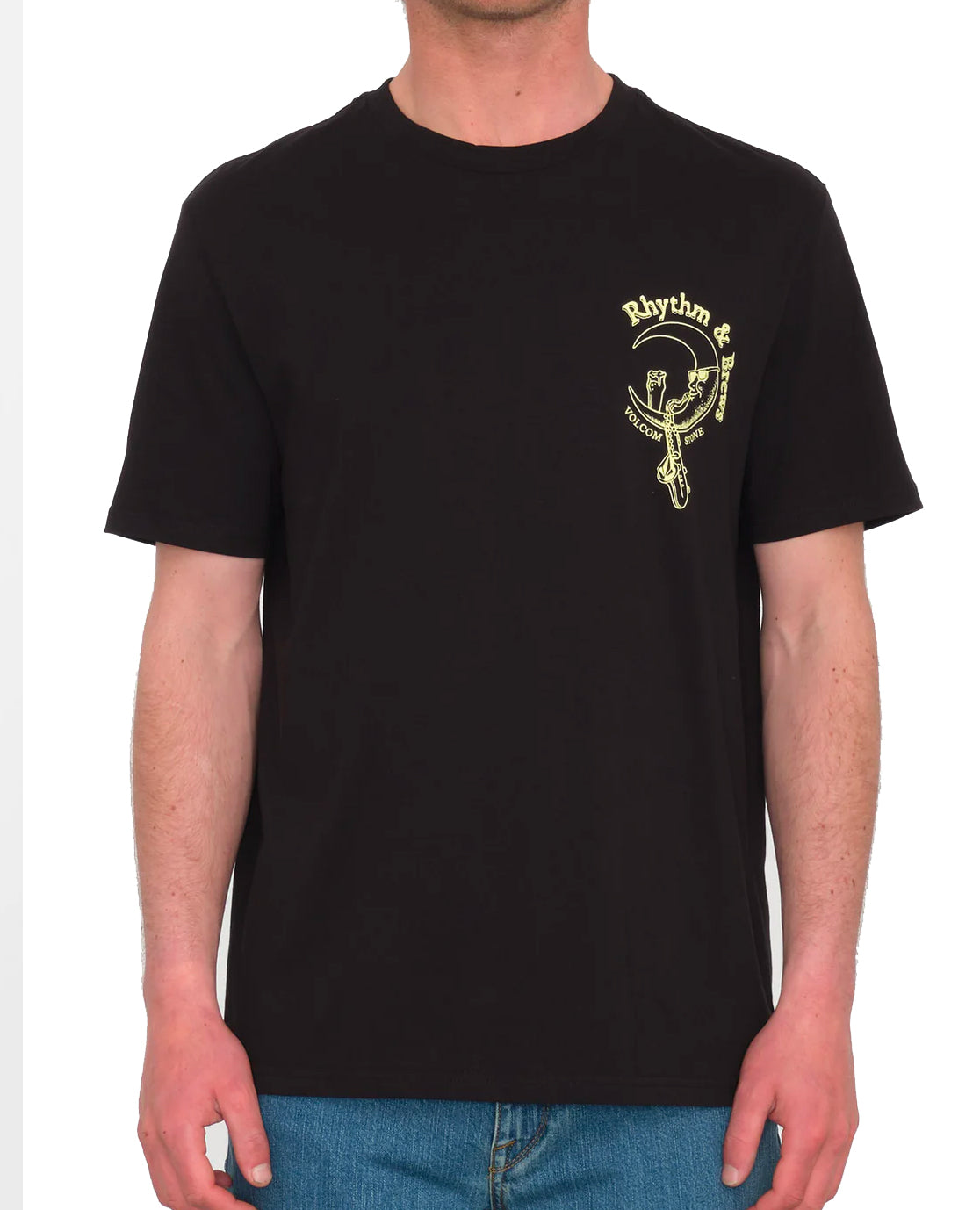  VOLCOM RHYTHM 1991 T-SHIRT BLACK