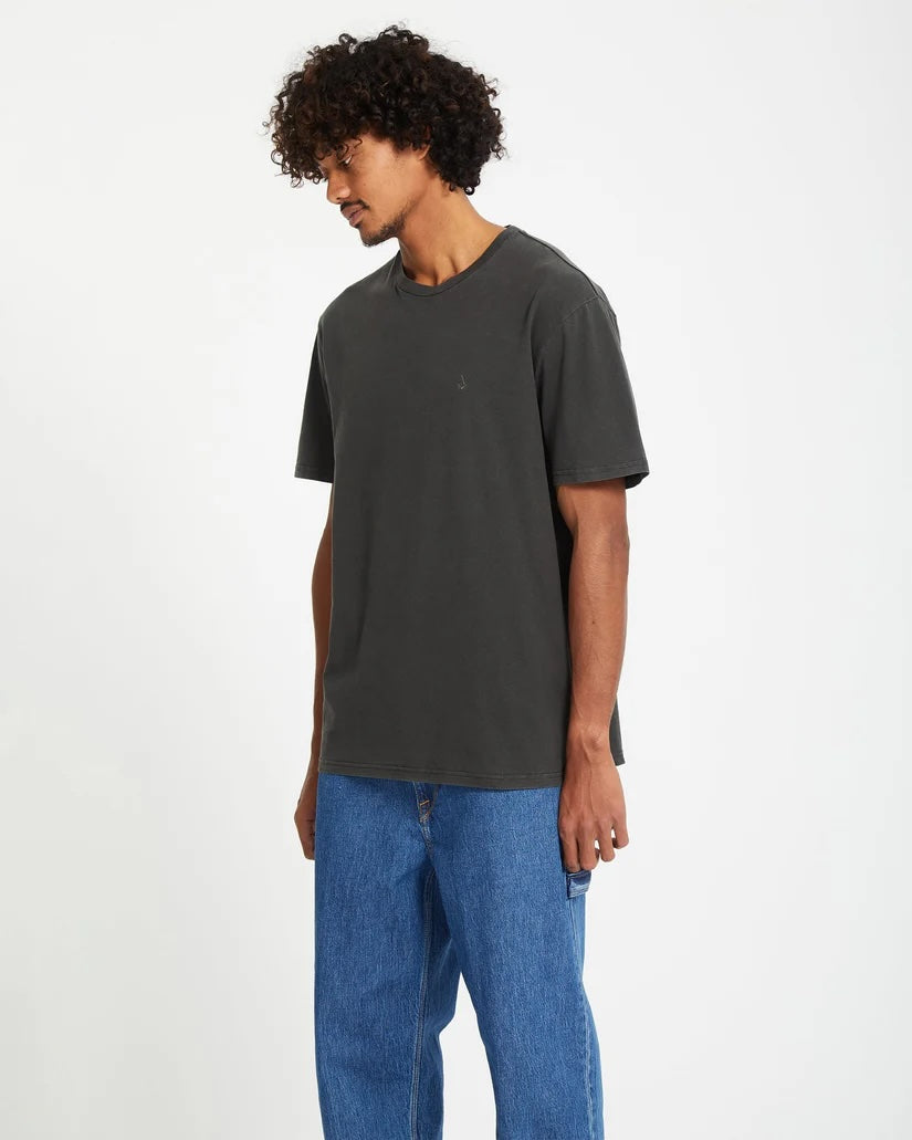  VOLCOM SOLID STONE T-SHIRT BLACK