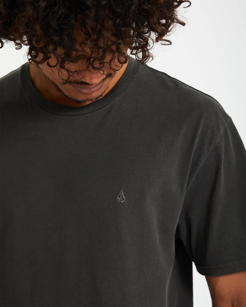  VOLCOM SOLID STONE T-SHIRT BLACK