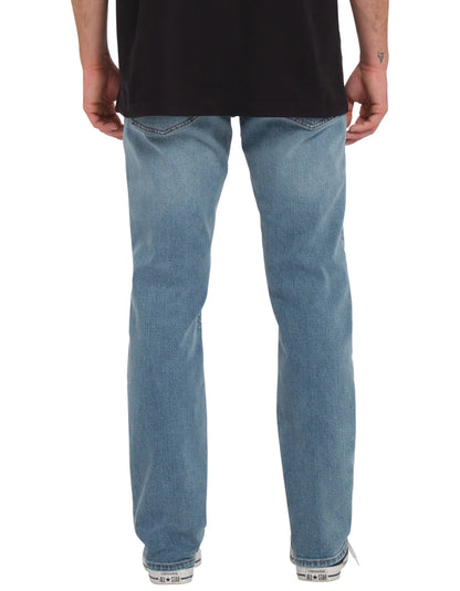  VOLCOM SOLVER DENIM JEANS OLD TOWN INDIGO
