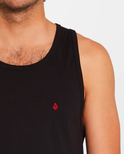  VOLCOM STONE BLANKS TANK TOP BLACK
