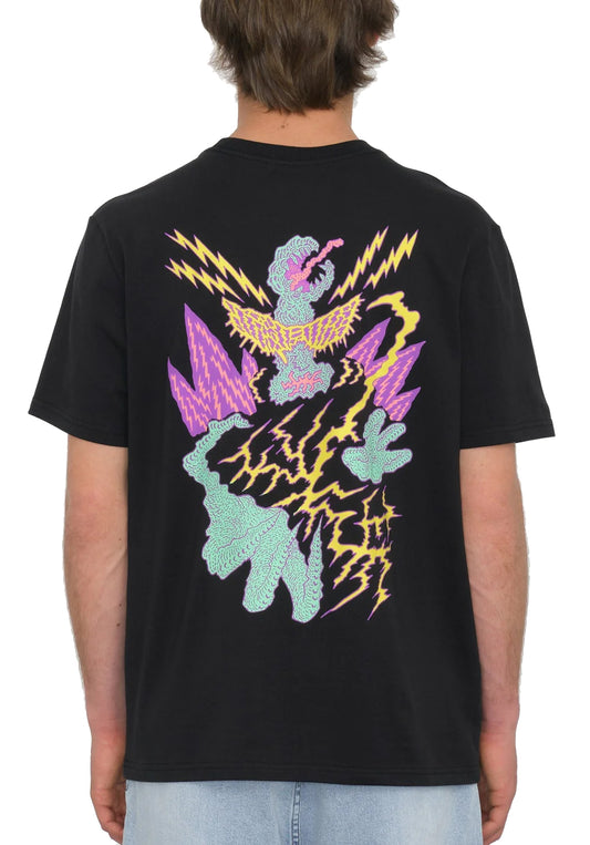  VOLCOM TETSUNORI 2 T-SHIRT BLACK