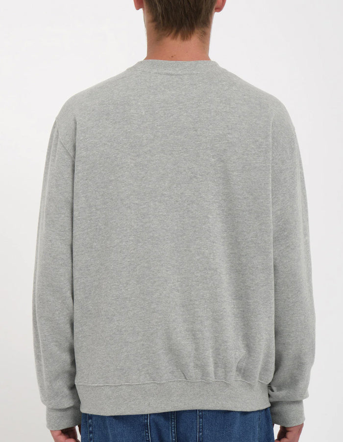  VOLCOM WATANITE SWEATSHIRT HEATHER GREY