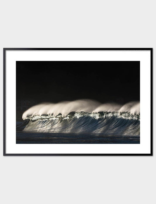  WAVE IN THE DARK #1 SURF PHOTO PRINT