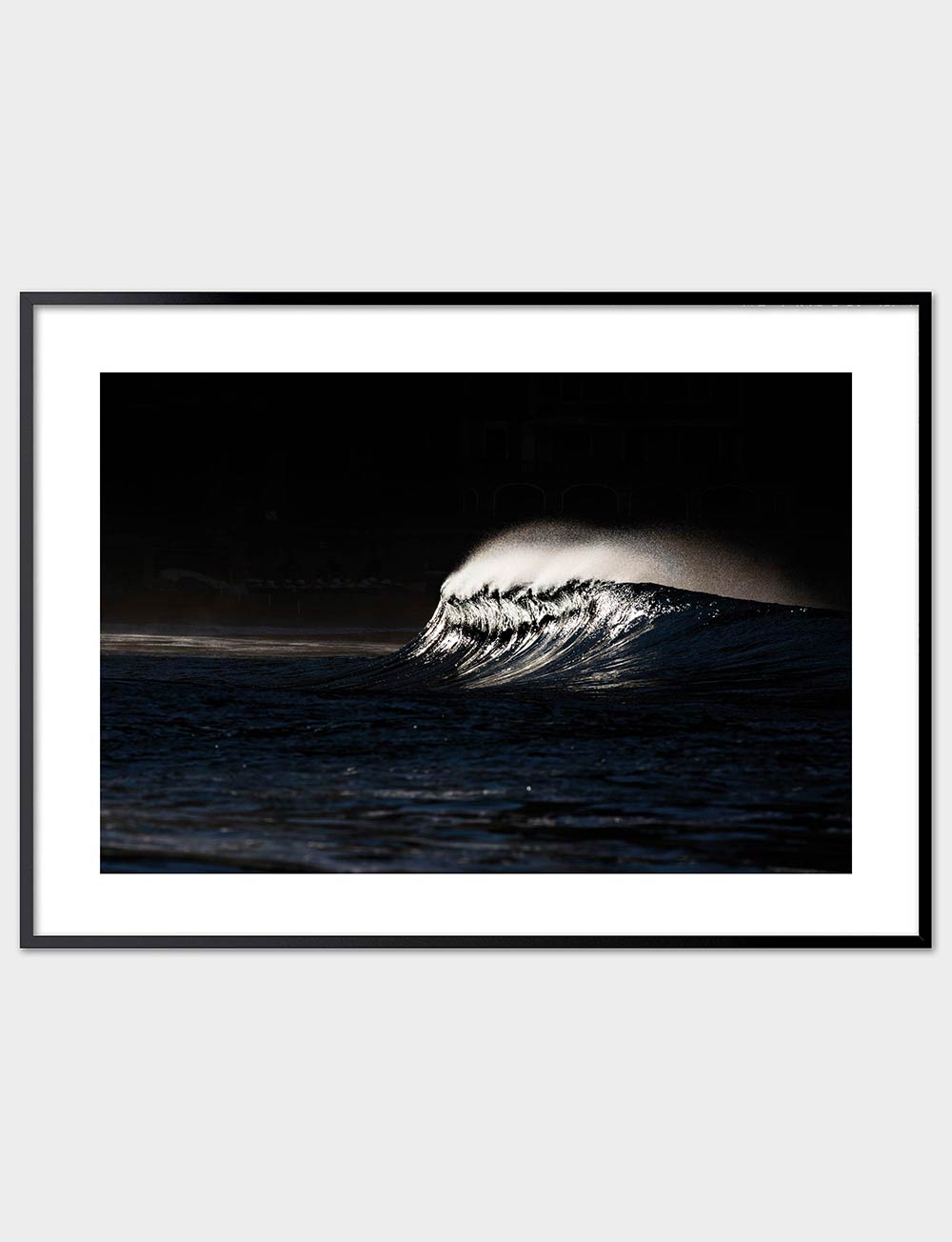  WAVE IN THE DARK #2 SURF PHOTO PRINT