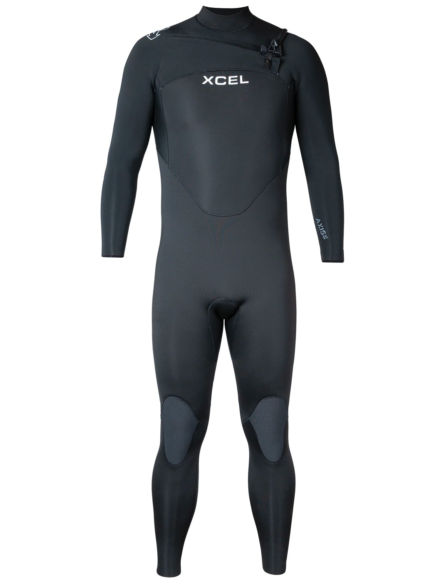  XCEL AXIS 4/3 CHEST ZIP FULL WETSUIT BLACK