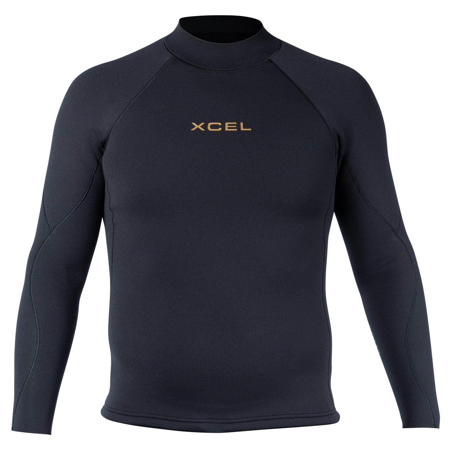  XCEL COMP LONG SLEEVE 1.5MM JACKET BLACK