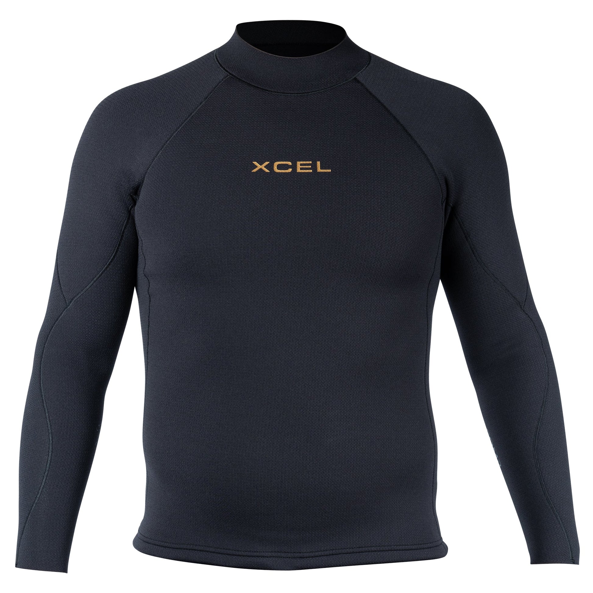  XCEL COMP LONG SLEEVE 1.5MM JACKET BLACK