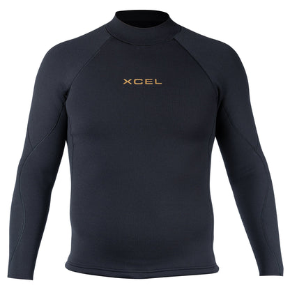  XCEL COMP LONG SLEEVE 1.5MM JACKET BLACK