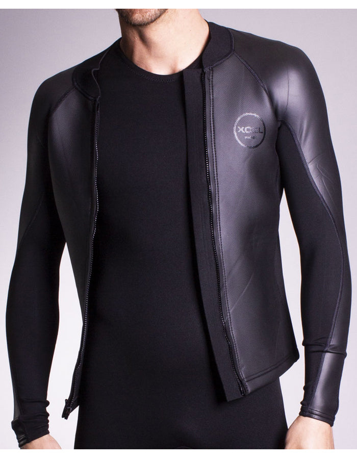  XCEL MEN'S AXIS 2/1MM SHARK SKIN FRONT ZIP