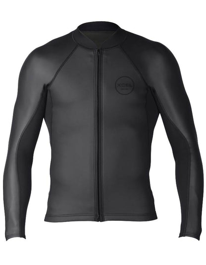  XCEL MEN'S AXIS 2/1MM SHARK SKIN FRONT ZIP