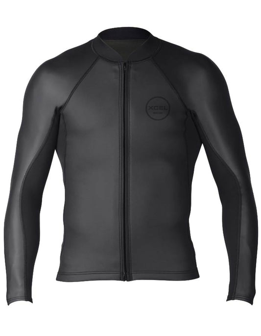  XCEL MEN'S AXIS 2/1MM SHARK SKIN FRONT ZIP