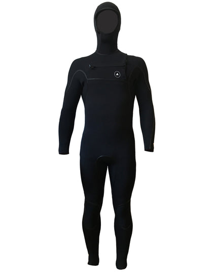  ZION YETI 6/5/4 STEAMER WITH BUILT-IN HOOD CHEST ZIP WETSUIT