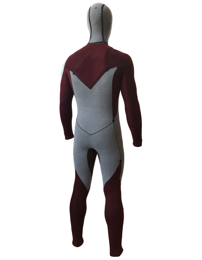  ZION YETI 6/5/4 STEAMER WITH BUILT-IN HOOD CHEST ZIP WETSUIT