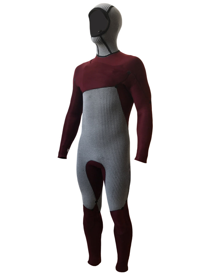  ZION YETI 6/5/4 STEAMER WITH BUILT-IN HOOD CHEST ZIP WETSUIT